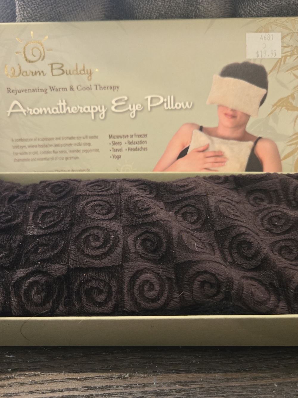 Aromatherapy Eye Pillow - Brown